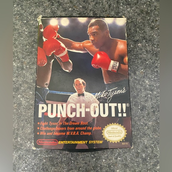 Original Mike Tyson Nintendo Punch Out Game - Picture 1 of 7